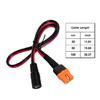 XT60I Female To 5.5x2.1mm Female Power Adapters Cable Converters Wire Plastic Texture Great for Drones Solar Generators