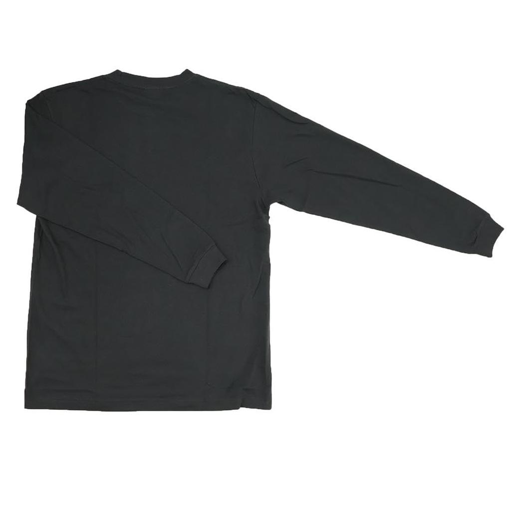 Mizumori Ado Embroidered Long Sleeve T-Shirt Boy Smoke Black Size L