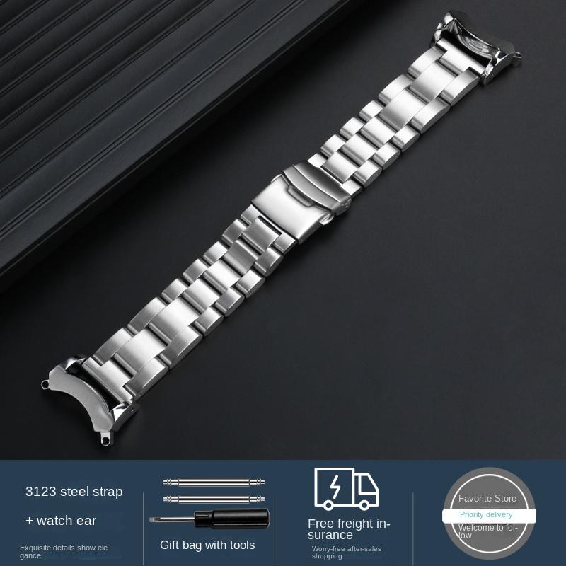 For Citizen BJ8050-08E More Style Strap Stainless Steel Lug Connection Head Modified Watchband Small Little Monster Bracelet