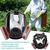Respiratore facciale Verniciatura a spruzzo Doppia filtrazione Maschera antigas a pieno facciale in gel di silice