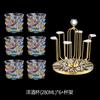 Premium Crystal Glass Whiskey Tumbler Set With Gold Trim Brandy Spirits Glasses 6-Piece Or 2-Piece Decanter