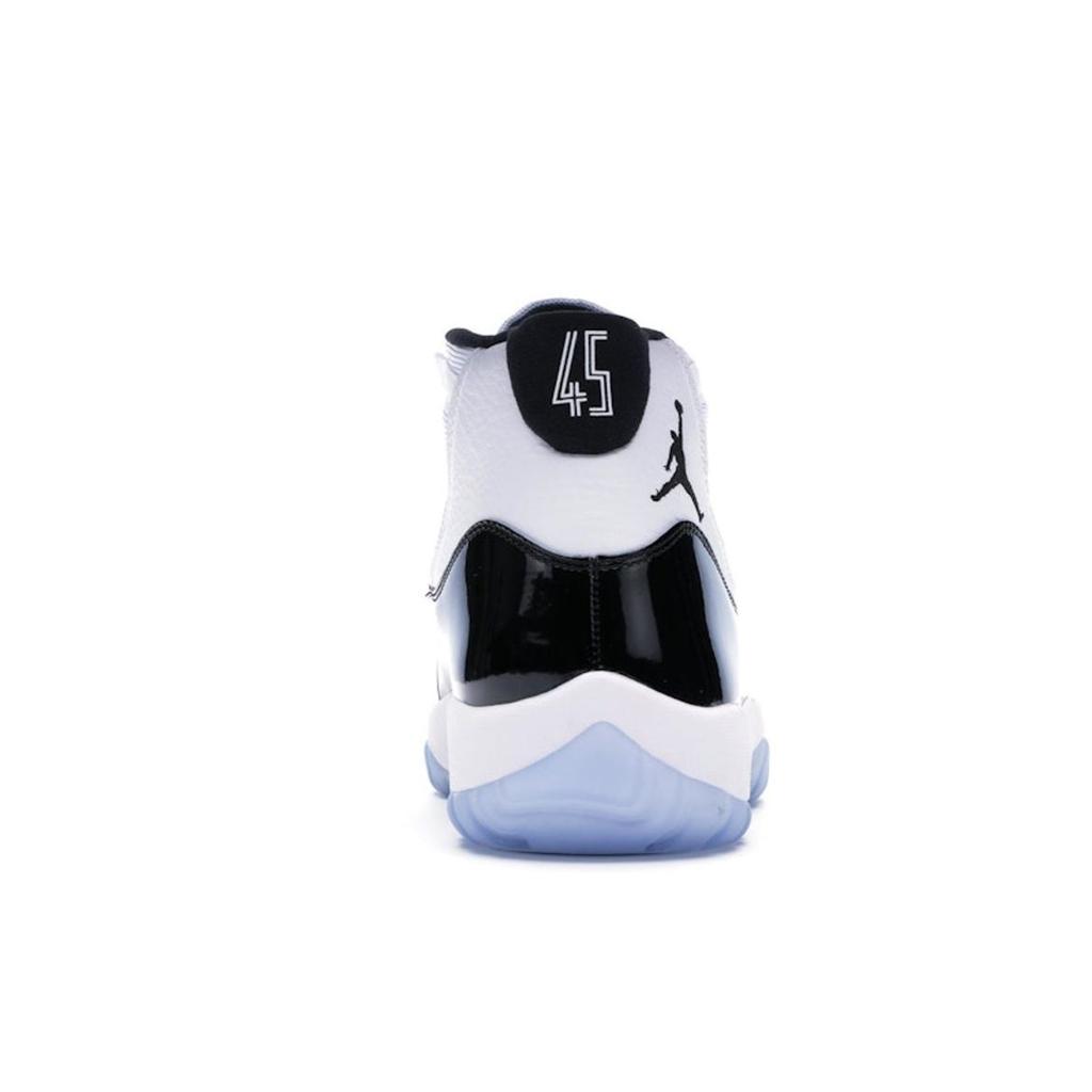 Air Jordan 11 Retro Concord 2018 Unisex Sneakers White Black-Dark-Concord 378037-100