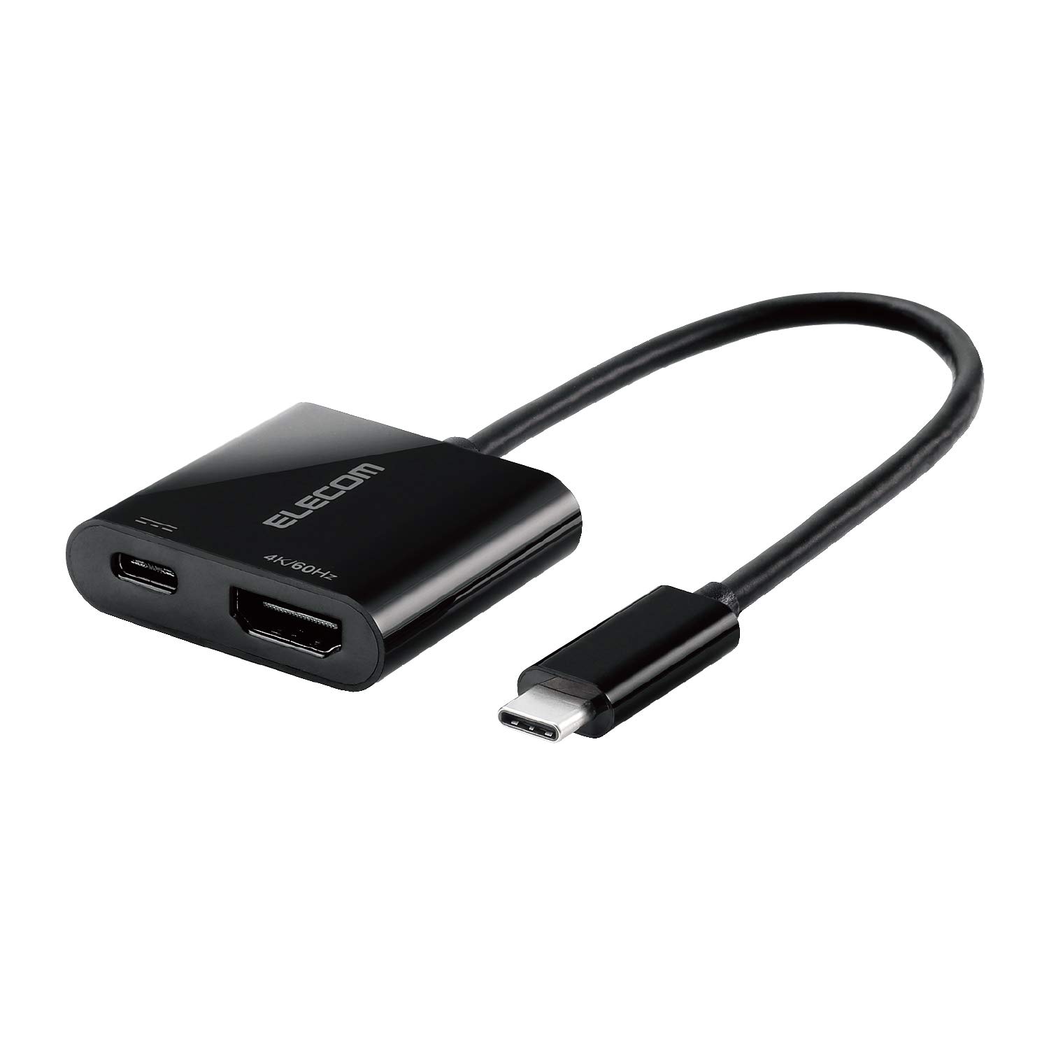 

ELECOM Docking Station HDMI Conversion HDMI Power Supply Port Conversion Adapter Black Compatibility with iPhone 16 USB-C TYPE-C & [Verified Series]