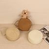 Handmade Handbag Knit Women Girl Straw Bag Shoulder Bags Straw Handbag Summer Beach Bag