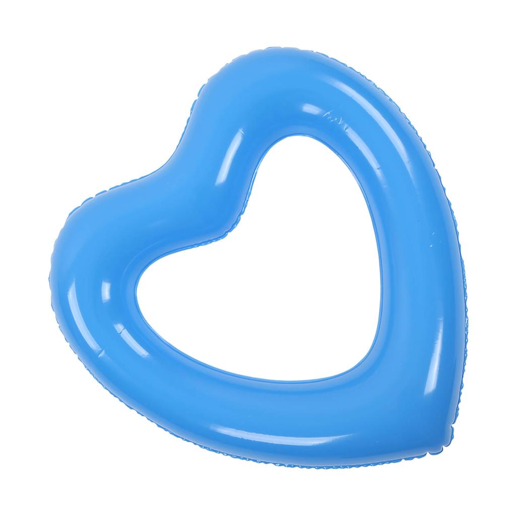 Heart Shaped Swimming 45cm Thick Tear Resistant PVC Material Inflatable Pool Rings for Pool Party Beaches