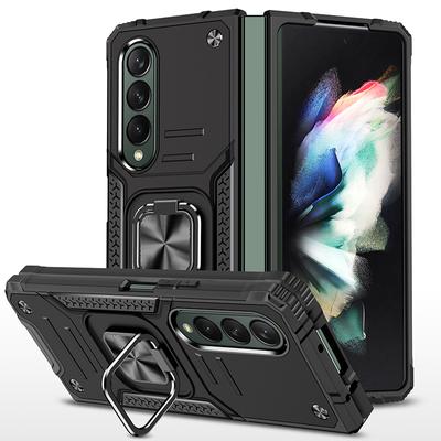 Krasbestendig Mode Draagbare Opvouwbare Hoes Voor Samsung Galaxy Z Fold4 Fold 4 5g Zfold4 Anti-Schok Hoes Voor Samsung Z Fold4