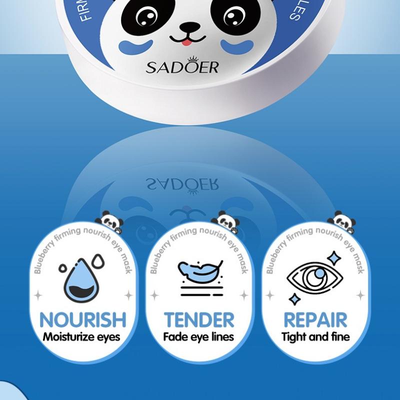 SADOER Plant Extract Eye Mask Moisturizing Moisturizing Hydrating Care Eye Mask