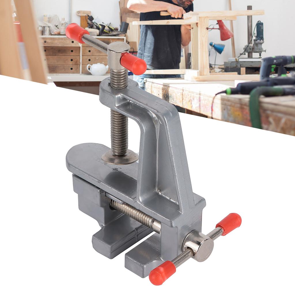 Mini Bench Vise 1.1in Jaw Opening Table Clamp for DIY Grinding Detailing Drilling Carving