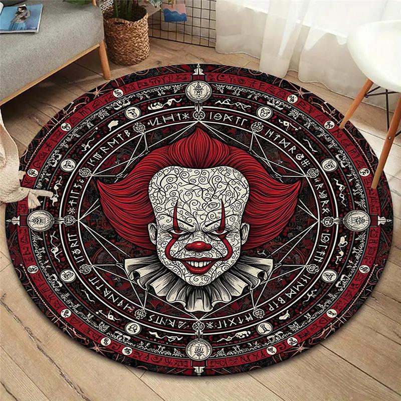 Kulatý koberec Vortex Crossing Gate, Koberec do obývacího pokoje, ložnice, k pohovce, herny, protiskluzová podložka
