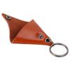 Guitar Pick Bag Faux Leather Waterproof Easy To Clean Portable Keychain Design Guitar Pick Holder