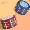 3D Cylinder Cube Puzzle Toy Magical Bean Cylinder Rotate and Slide Cube Puzzle Games Relieve Stress