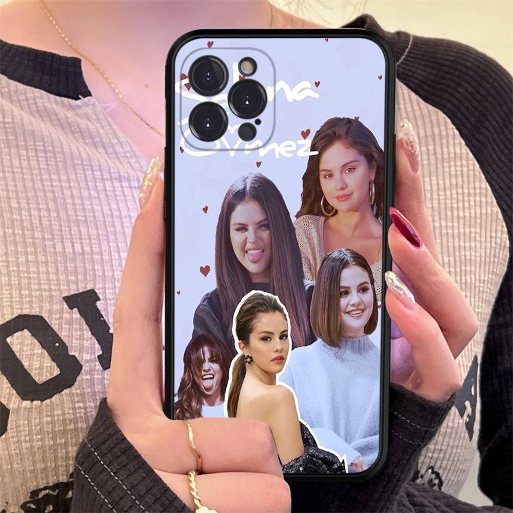 

Singer Selena Gomez Soft Back Phone Cover Case For IPhone 17 16 Pro Max 15 12 11 16e 13 Mini 14 15 Plus iPhone 17
