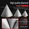 Brazed Diamond Chamfering Drill Bit for Glass, Tile, and Stone