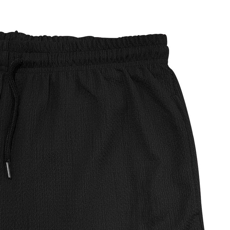 Summer Men's Casual Sweatpants Quick Dry Lined Double Woven Shorts Two Pairs
