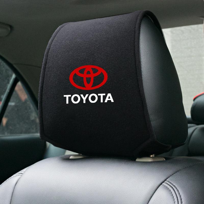 Car Exterior Annual Inspection Sticker Car Headrest Cover Car Stickers for Toyota Camry RAV4 Avensis Auris Hilux Corolla