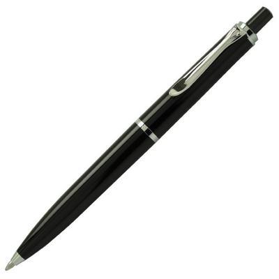 Pelikan K205 Bolígrafo Clásico Negro Importado Oficialmente Bolígrafo a Base de Aceite,