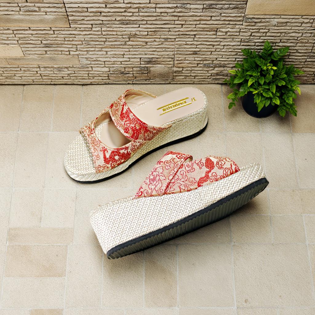 Fashion Women Shoes Style Woven Embroidery Shoes Ladies Fashion Breathable Flat Sole Casual Shoes for Women Zapatos De Mujer