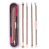 4/6pcs/set Rose Gold Blackhead Needle Set Stainless Steel Pore Cleanser Tool  Beauty Treatment