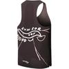 Saucony Tank Tops Unisex Black Crew Neck Moderate Other SA2259TK41C-CO086