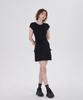 DYSFUNCT Banded Pocket Mini Skirt(Black)