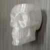 Open Pocket Skull Wall Piece for Entryway Accent, Faux Pick Display, and Party Corner Placement Indoors