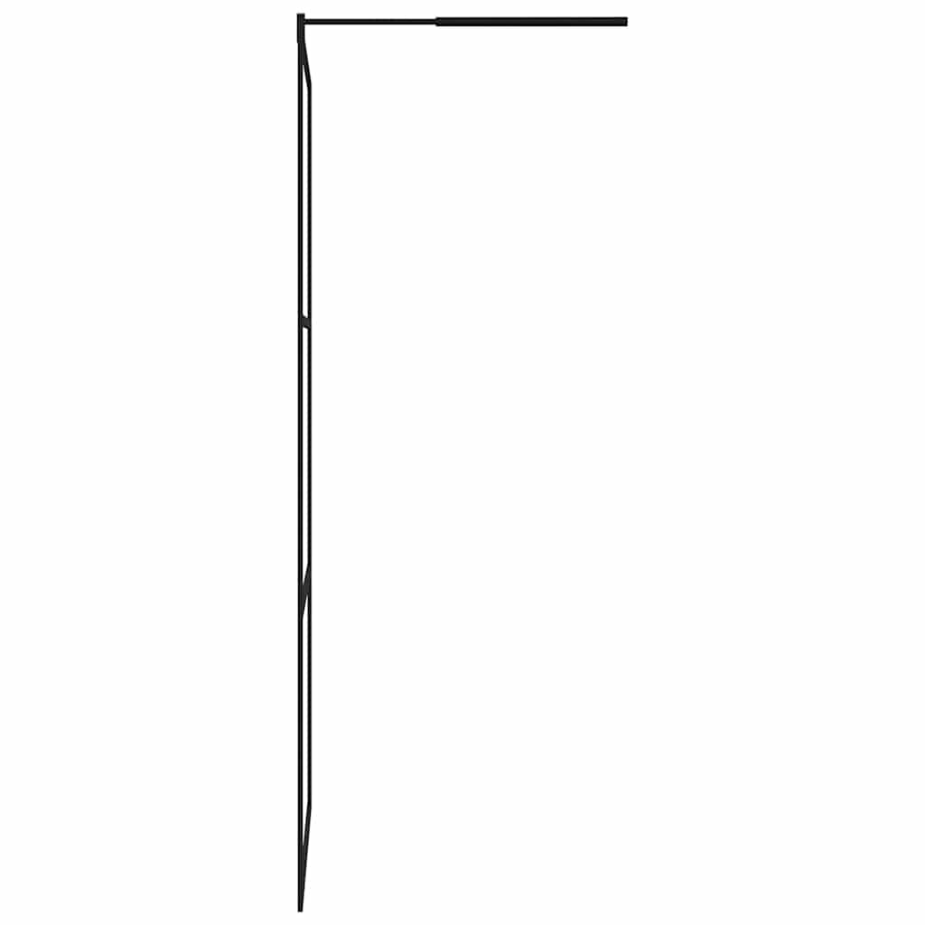 Vidaxl Shower Wall, Transparent Esg Glass, 115 X 195 Cm
