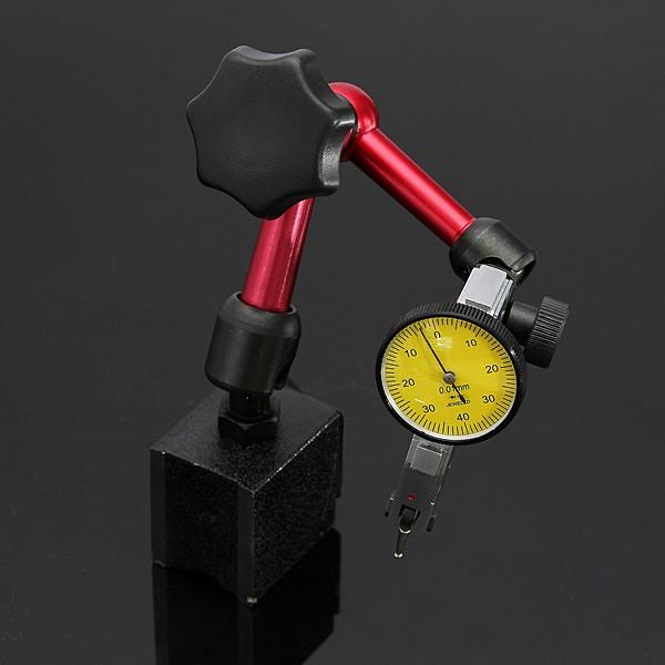 Universal Multi-Position Magnetic Base Magnet Stand for Dial Indicator Magnetic Correction Gauge Holder New 40 x 29 x 35mm