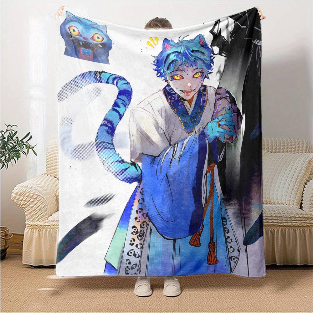 1 Stück KPop Demon Hunters23 Decke, Geschenk, für Männer und Frauen, Weiche Decke, Gut für Schlafsofa Couch Reisen, Leichte Flanelldecke