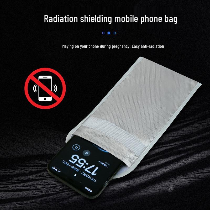 Anti-Radiation Phone Pouch for Pregnant Women: 5G Shield, GPS Block, Signal Isolation, Privacy Sleeve