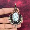 Tree Agate Pendant Copper Wire Wrapped Gemstone Pendant Handmade Antique Jewelry