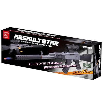 SOFT BULLET Assault pre vek 10 rokov a bez batérií mäkká špongiová športová streľba hračka pre vnútorné a vonkajšie YOU&I Star, hore, požadované, náboje, použitie,