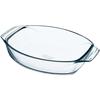 Oval Platter - - Let's Share - 39 X 27 Cm - Glass
