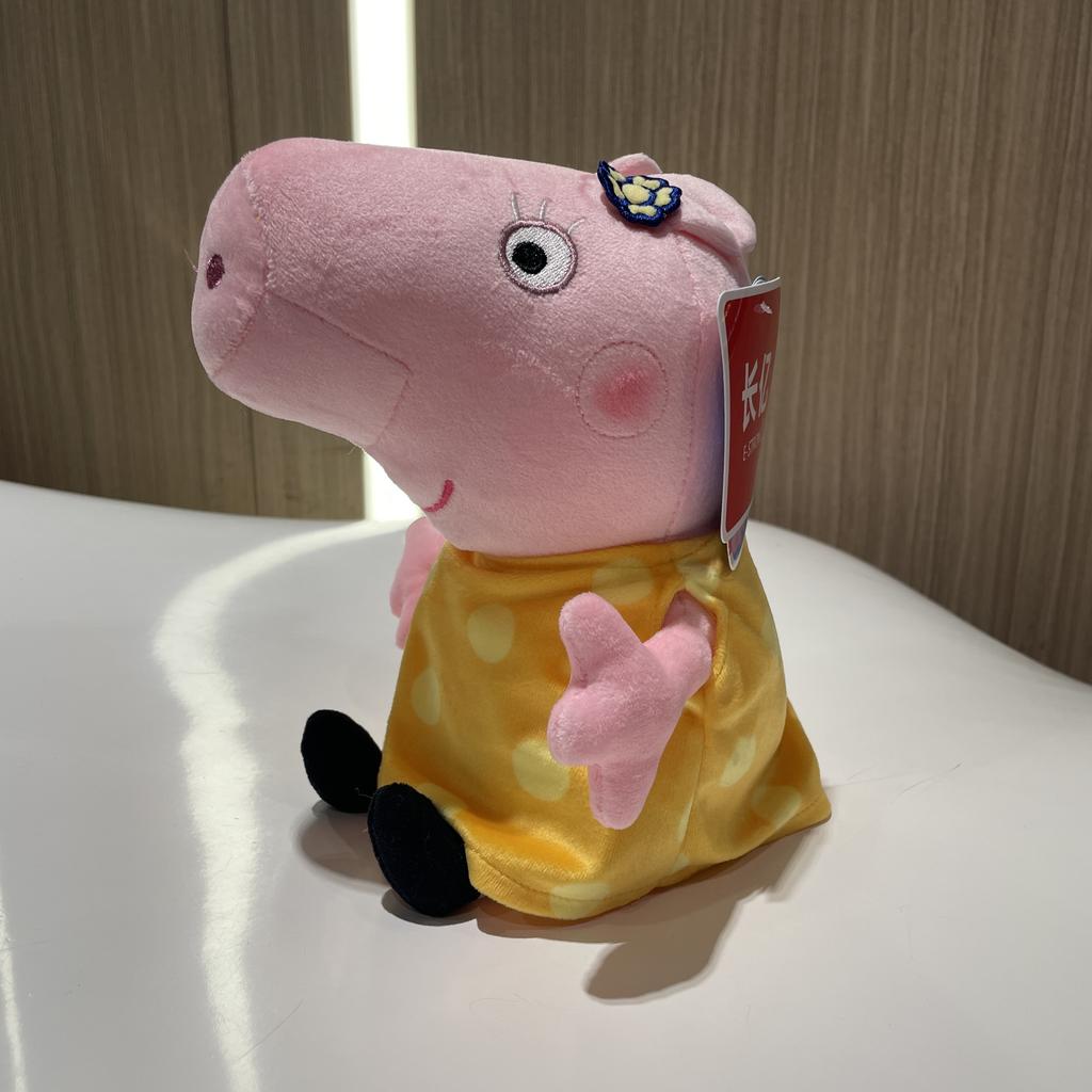 30Cm 12'' Genuine Peppa Pig Daddy Mammy Grandpa Grandma Dinosaur Teddy Bear Peppa George Plush Toy Kids Birthday Christmas Gift
