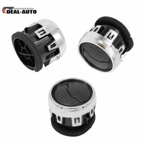 FR3Z-19893-AE Pack Of 3 Center Dashboard A/C Air Vent For Ford Mustang 2015-