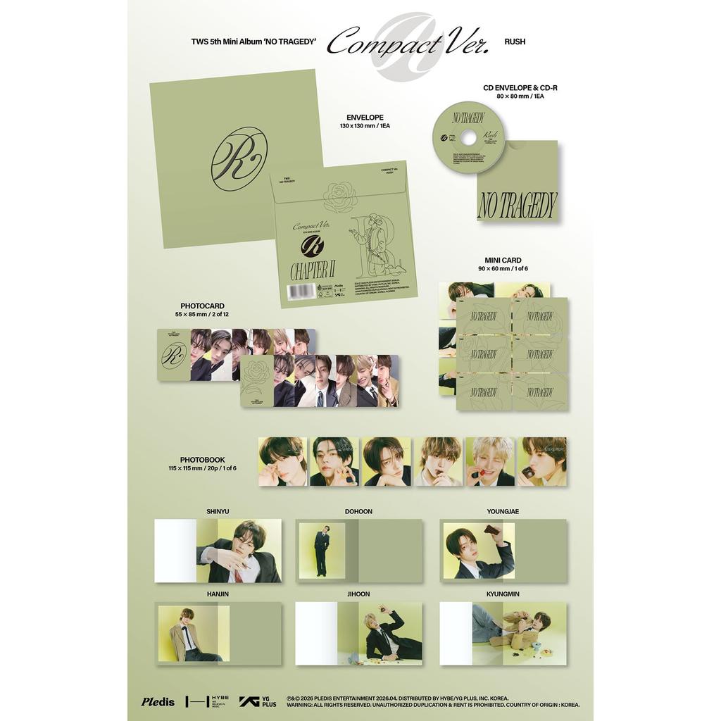 TWS [NO TRAGEDY] 5th Mini Album (COMPACT Ver.)