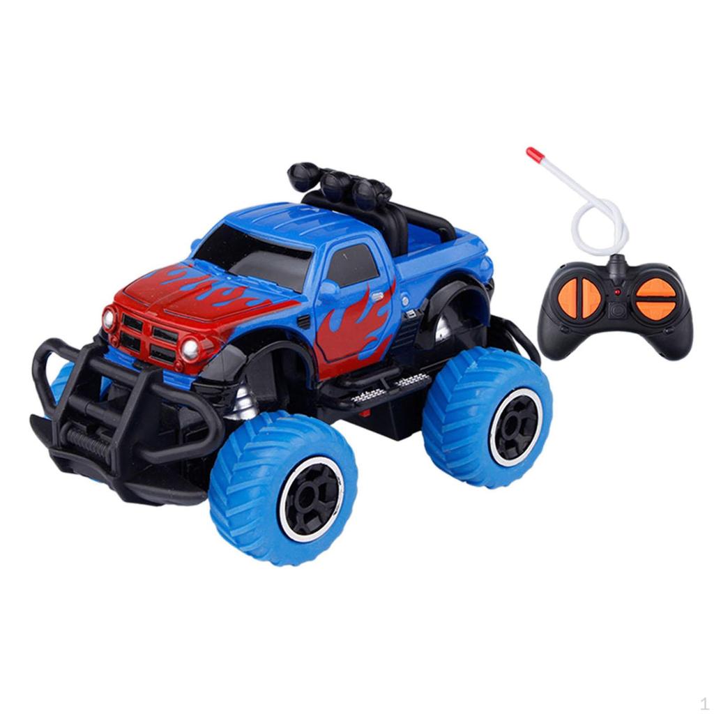 RC Car Waterproof Party Favor Drive System Off Roading Vehicle Boys Children Blue