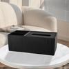 3 Compartments Napkin Holder Removable Lid Desktop Organizer Modern Tissue Dispenser  Bedroom