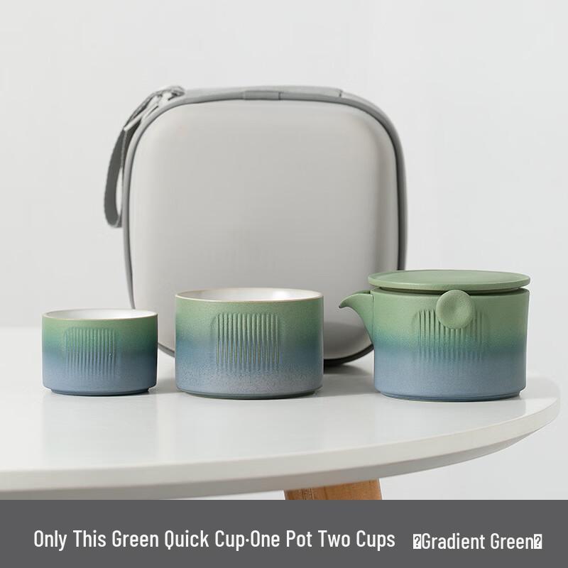 Portable Ceramic Travel Tea Set