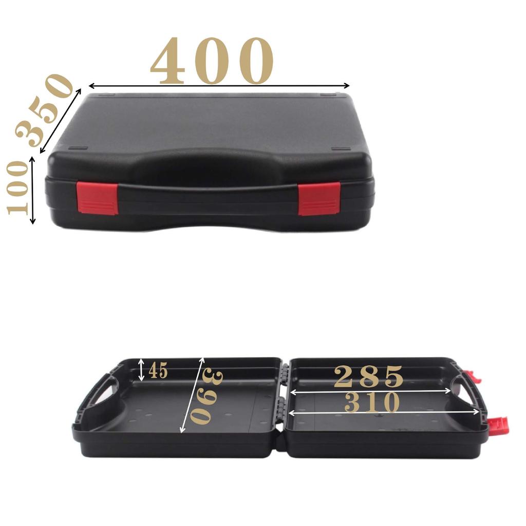 High-Durability PP Handheld Tool Storage Box - Multiple Sizes & Colors