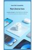 PISEN 35W Dual-Port Type-C Charger for iPhone 16 Pro Max Fast Charging with 15 Multi-Port and 20 Charging Set.