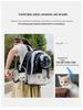 Transparent Portable Pet Backpack - Breathable Double Shoulder Travel Carrier for Cats
