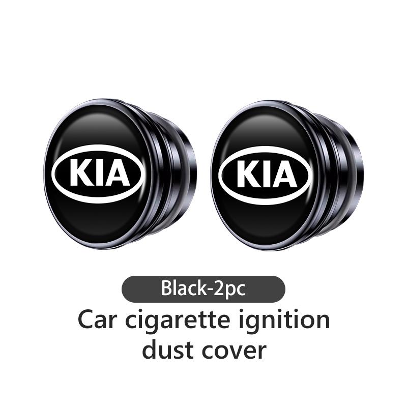 Car Cigarette Lighter Decoration Cover Plug DustProof Cap Accessories For KIA Spectra Sedona Cadenza Proceed Sephia Stonic QJ2