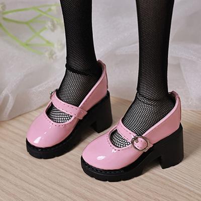 Mini Doll Shoes Multicolor High Heel Only Selling Shoes PU Leather Shoes  For 4/1 BJD
