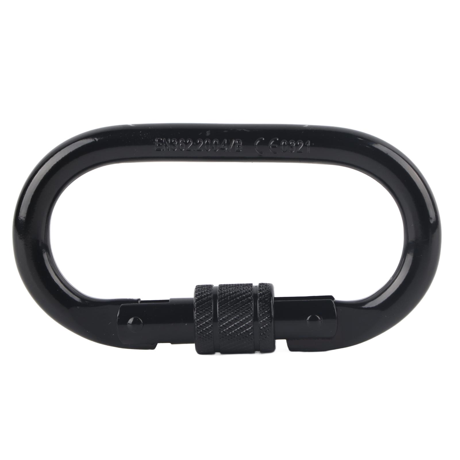

7075 Aviation Aluminum Outdoor Climbing Mountaineering O Shape Automatic Lock Development Carabiner