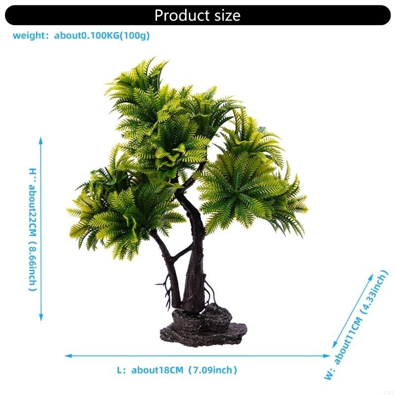 Aquariums Resins Decoration Aquariums Landscaping Water Plant Ornaments X3UC