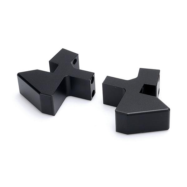 Yamaha AUGUR 2.0 Motorcycle Footrest Extension Bracket Pair