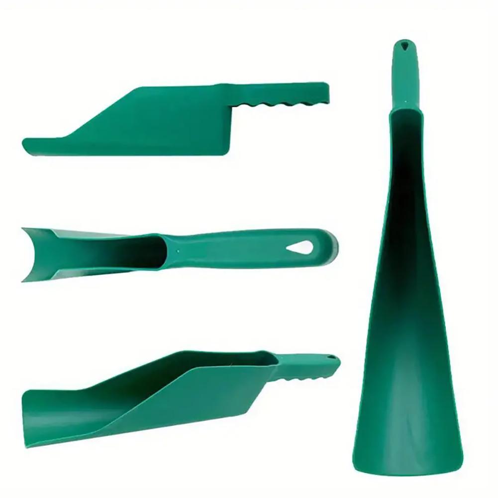 Gutter Getter Scoop Flexible Roof Gutter Cleaning Tool Dirt Debris Leaf Remover Large Capacity Plastic Garden Shovel Supplies