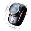 Compact Face Shaver Portable Men Travel Facial Hair Groomer Rechargeable Electric Razor Waterproof Cordless Shaver