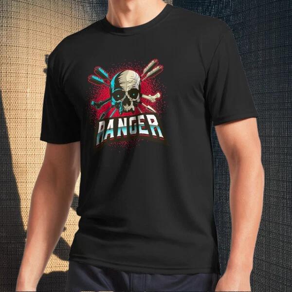Men s and Women s T-shirts Ranger Arrows in Skull M