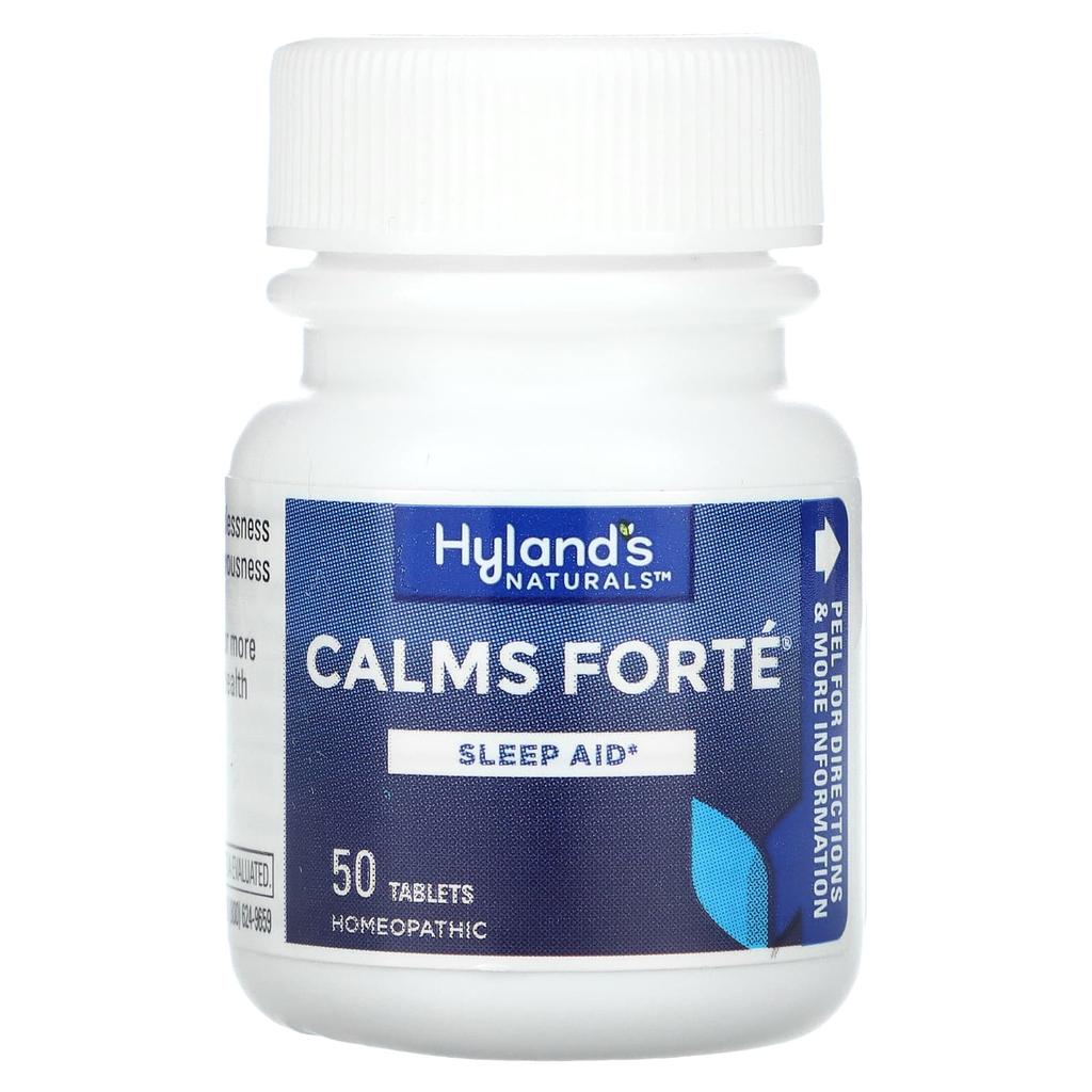 Hyland's Naturals Calms Forte, Sleep Aid, 50 Tablets